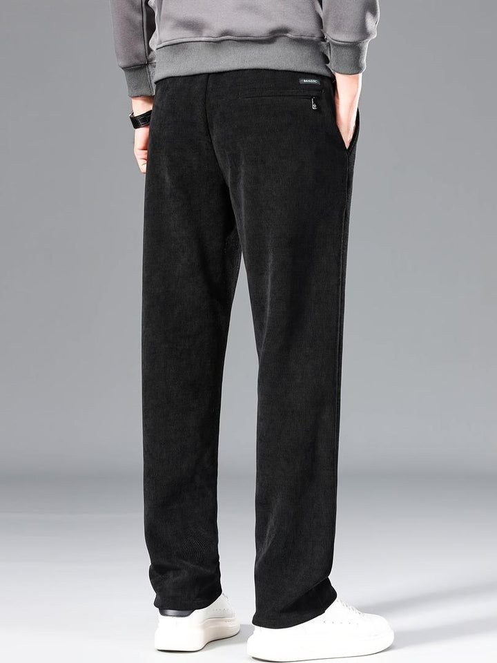 Herren Freizeit-Cordhosen | Kordelzugbund