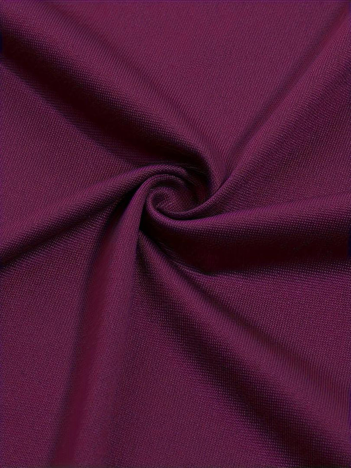 Stilvolles Abendkleid Mit V-Ausschnitt Für Damen | Midi