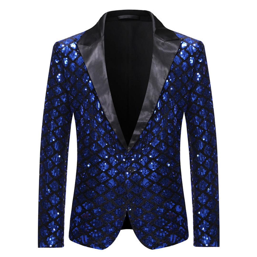 Stylischer Glitzerblazer Für Herren | Festlich