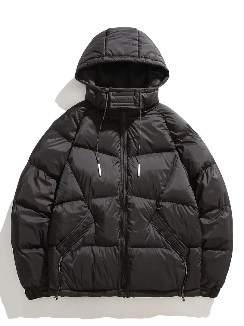 Unisex Winter-Daunenjacke | Mit Kapuze