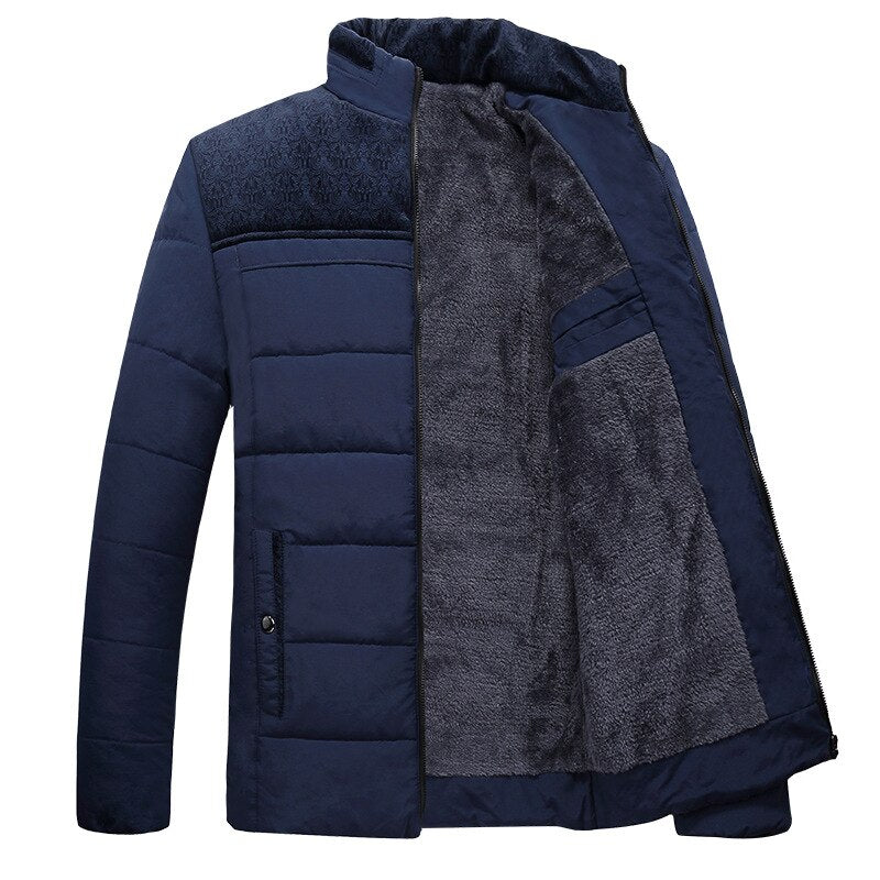 Stehkragen Daunenjacke Für Herren | Winter