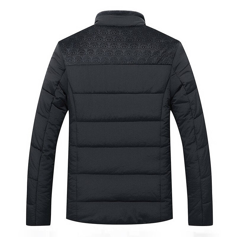 Stehkragen Daunenjacke Für Herren | Winter