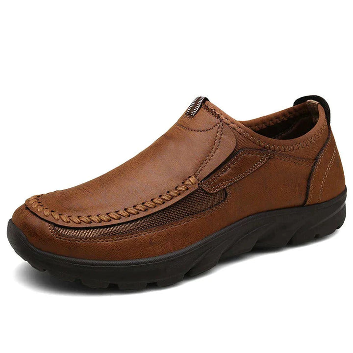 Herren Vegan-Leder Slip-On Schuhe