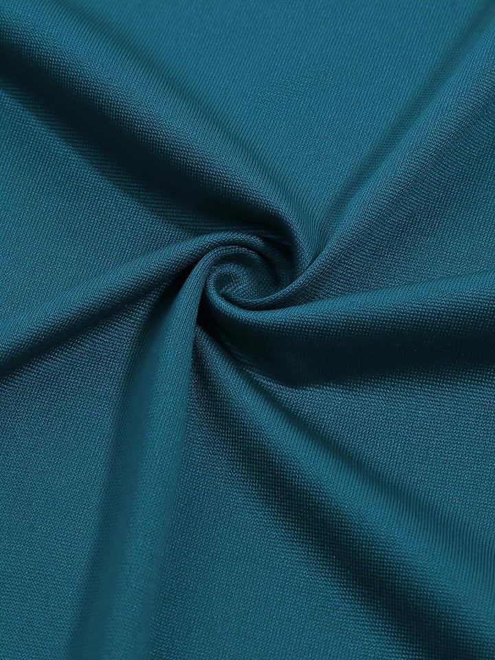 Stilvolles Abendkleid Mit V-Ausschnitt Für Damen | Midi