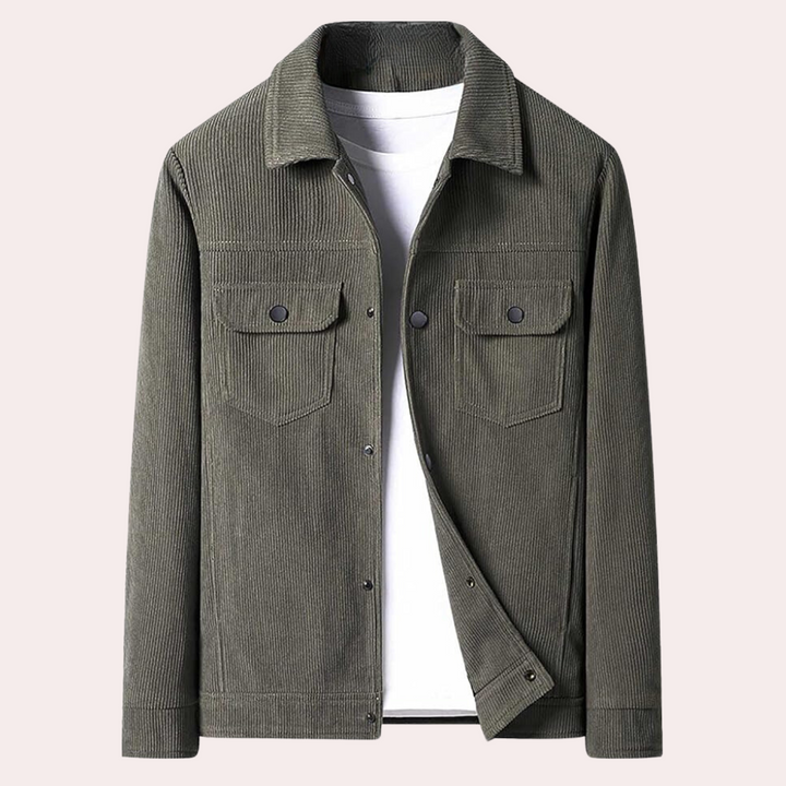 Klassische Cordjacke für Herren