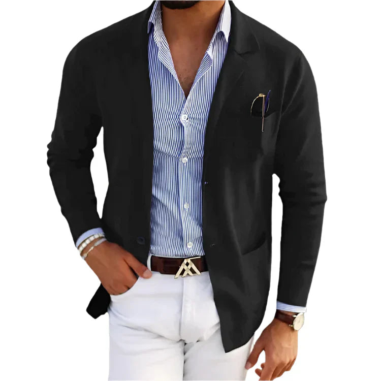 Stilvoller Herrenblazer | Vordertasche