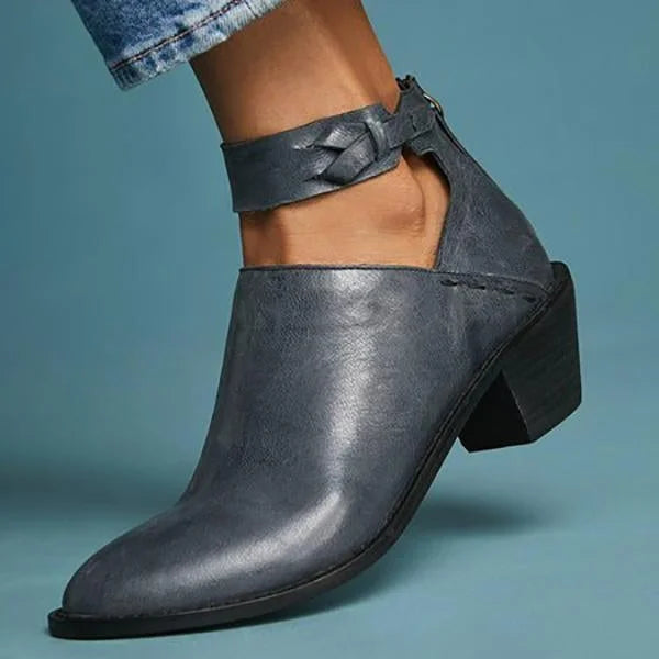 Stiefeletten Mit Absätzen Für Damen | Reißverschluss