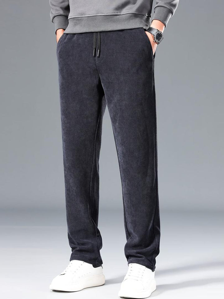 Herren Freizeit-Cordhosen | Kordelzugbund