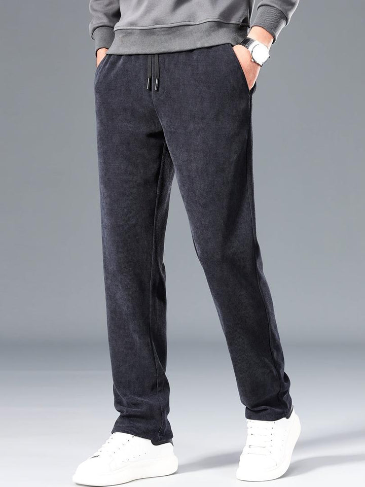 Herren Freizeit-Cordhosen | Kordelzugbund