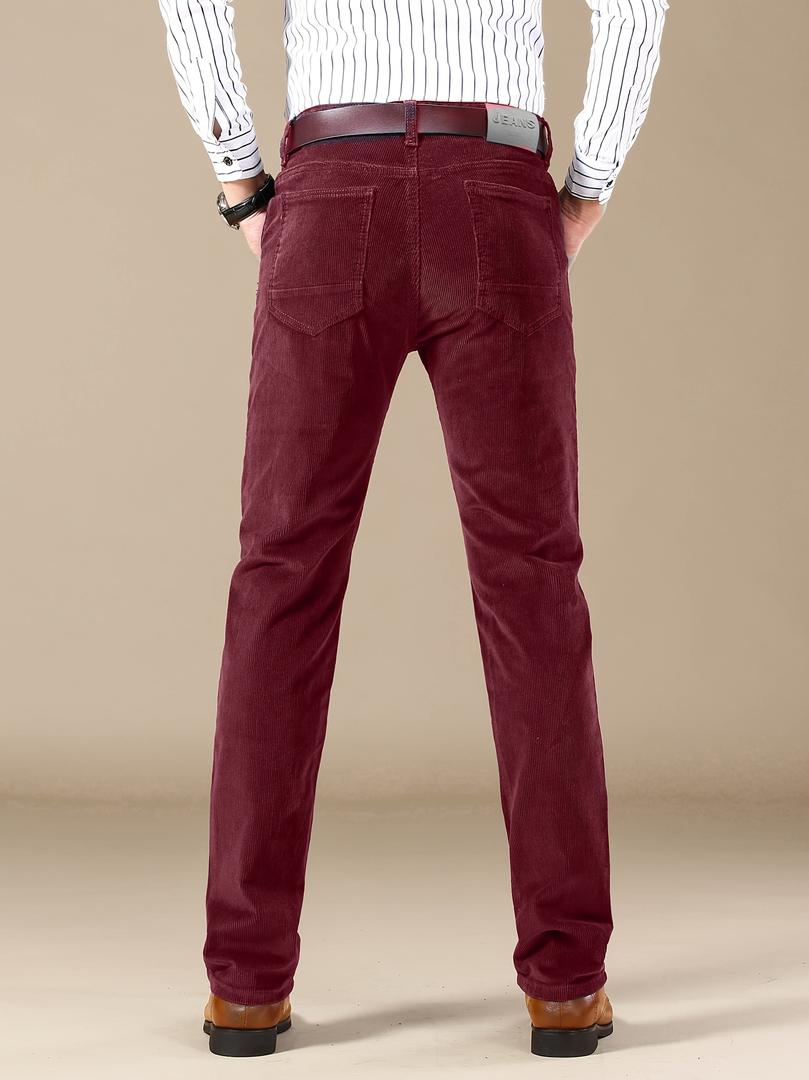 Herren Slim-Fit-Cordhosen | Freizeit