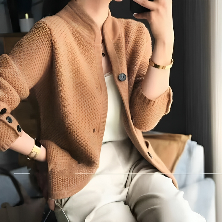 Damen Strickjacke Mit Langarm | Winter