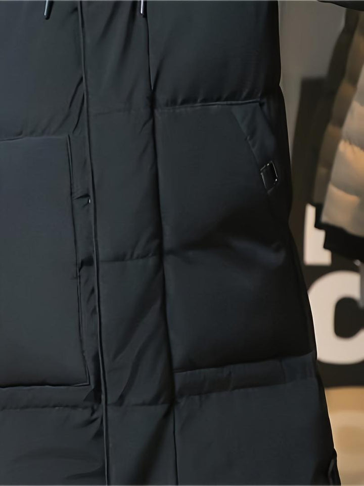 Langer Wintermantel Für Herren | Stylisch