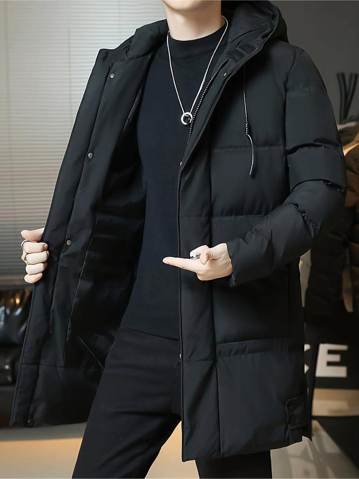 Langer Wintermantel Für Herren | Stylisch