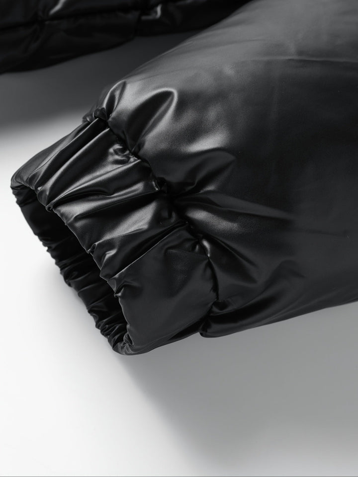 Damen Winter-Daunenjacke Mit Reißverschluss | Lässig