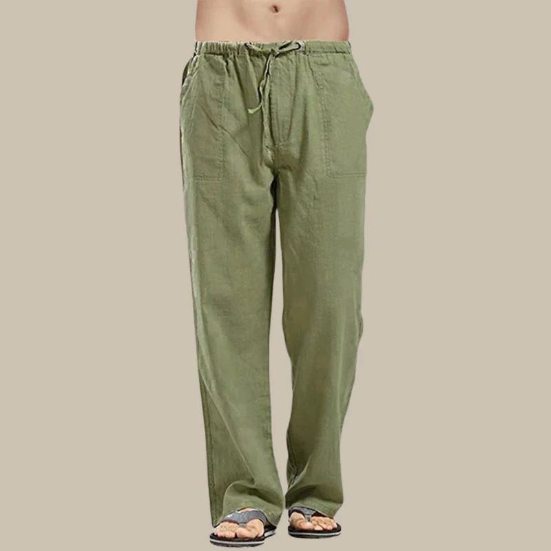 Lässige Leinenhose für Männer