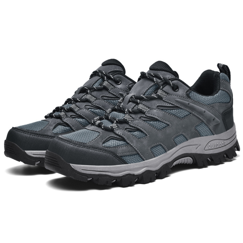 Walking Schuhe Mit Griffiger Sohle Für Herren | Schnürung