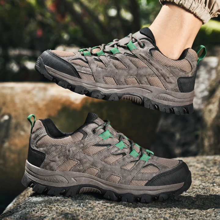 Walking Schuhe Mit Griffiger Sohle Für Herren | Schnürung