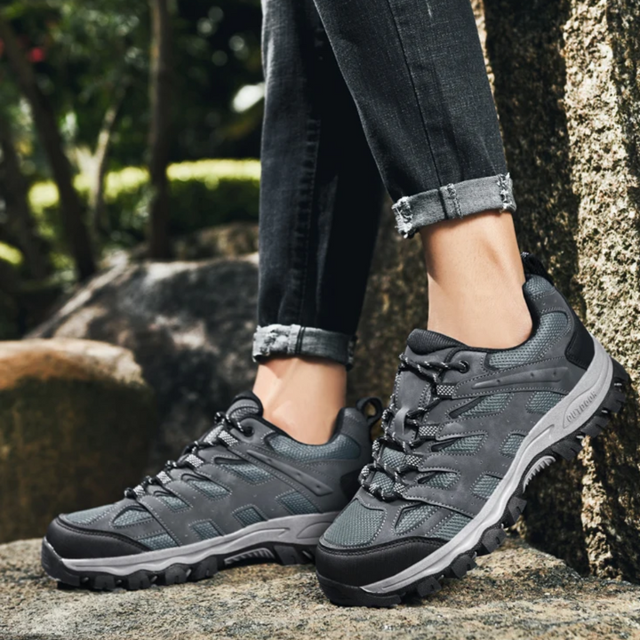 Walking Schuhe Mit Griffiger Sohle Für Herren | Schnürung