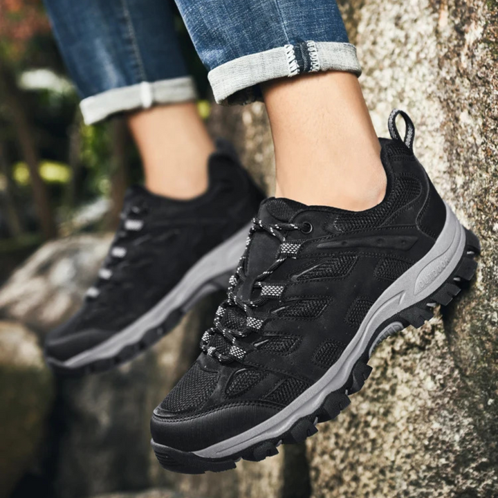 Walking Schuhe Mit Griffiger Sohle Für Herren | Schnürung