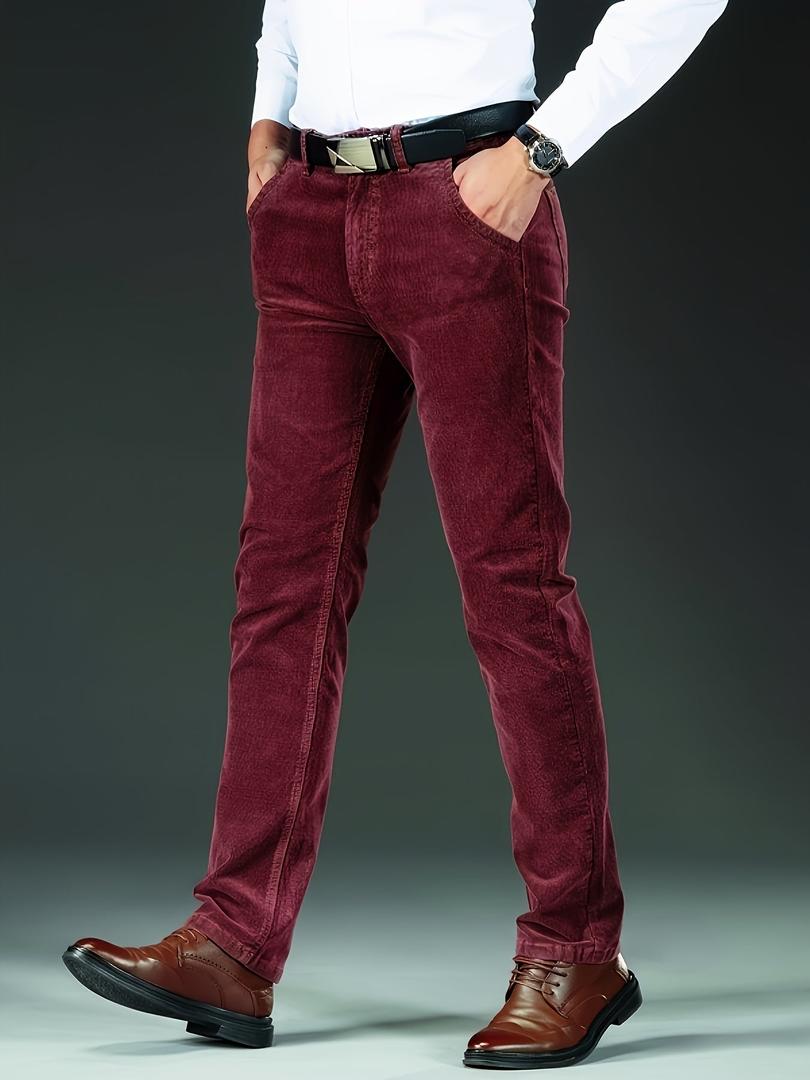 Herren Slim-Fit-Cordhosen | Freizeit