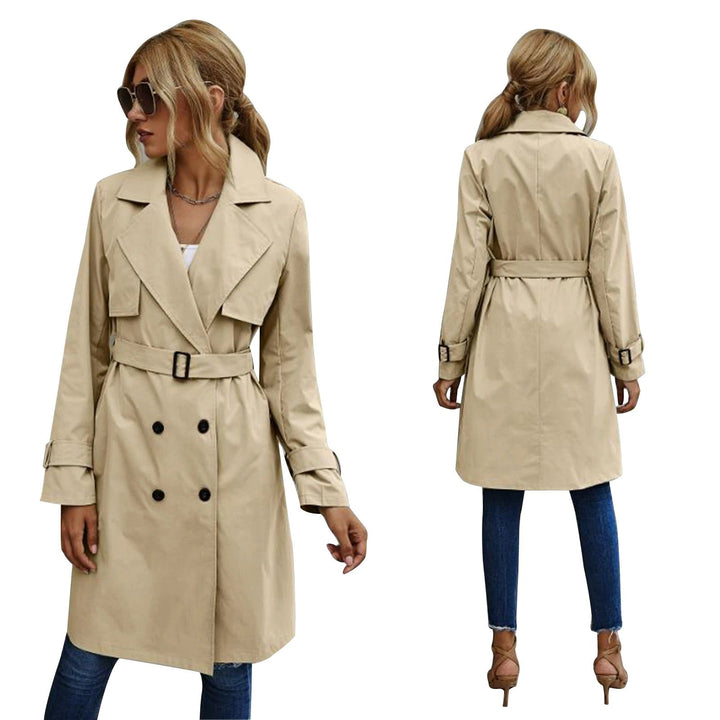 Winter Trenchcoat Für Damen | Knielang