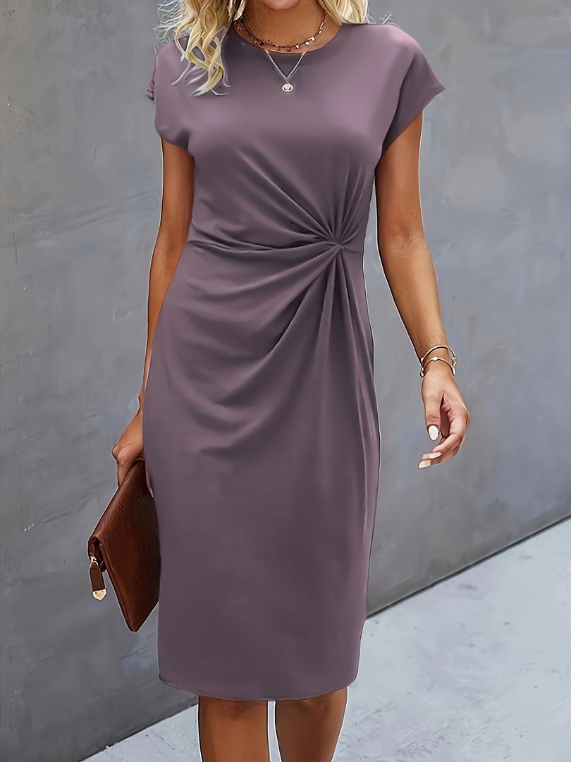 Lässiges Bodycon-Kleid Für Damen | Midi