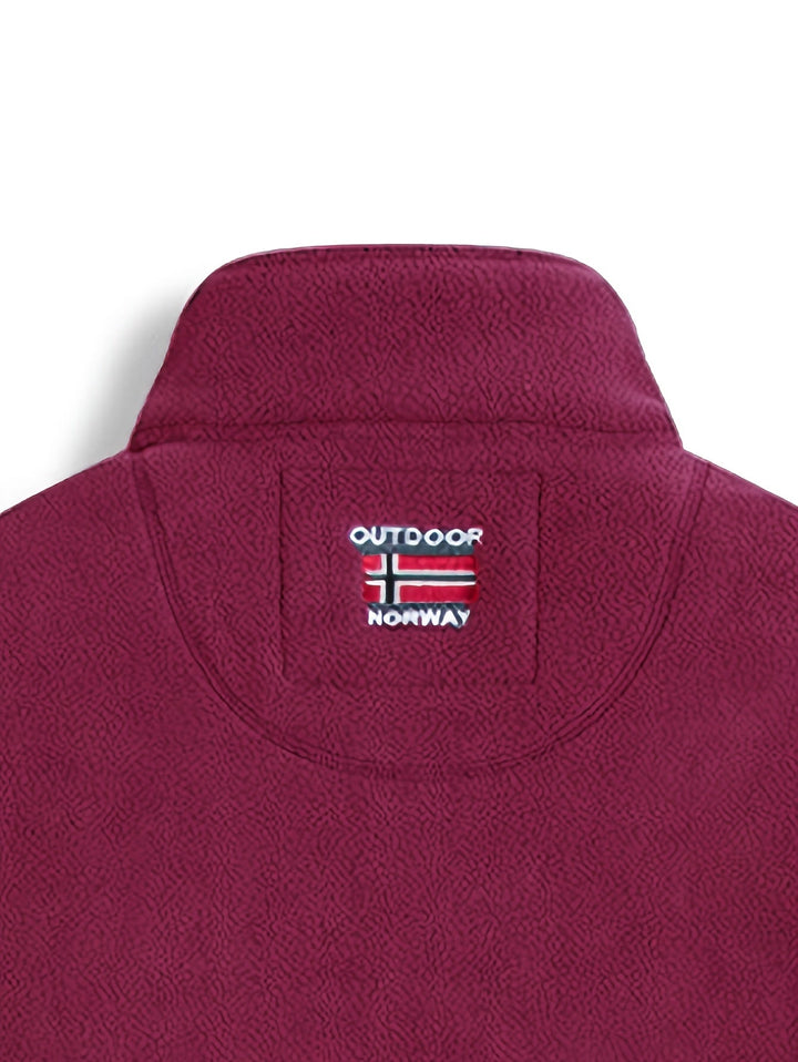 Herren Fleecejacke Für Draußen | Mit Kragen