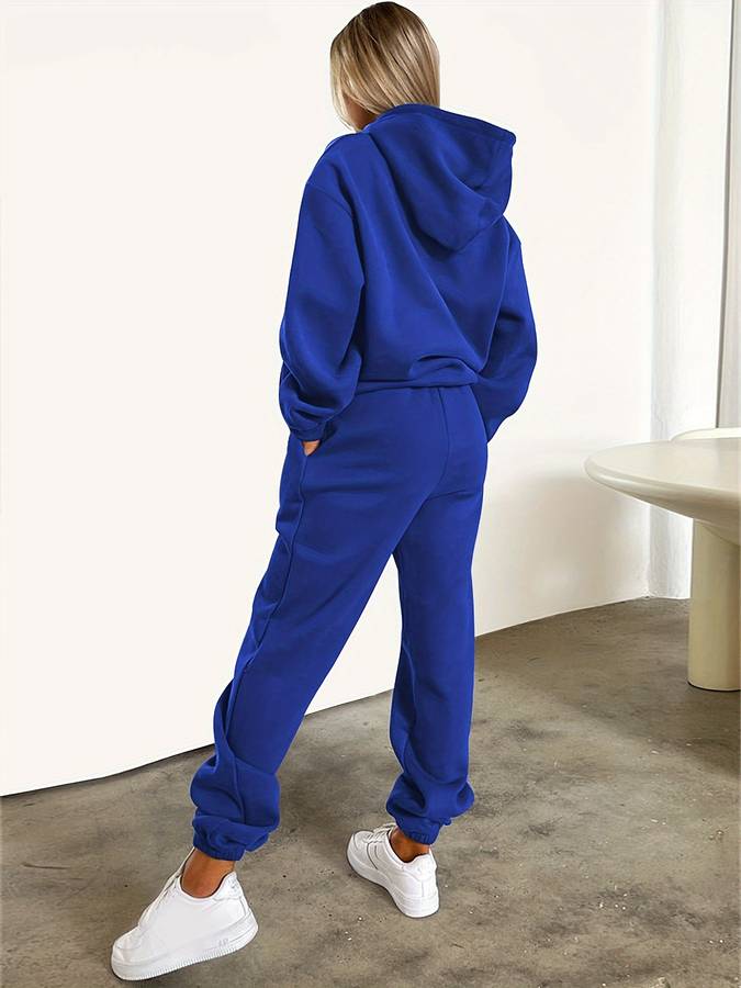 Zweiteiliges Hausanzug-Set Für Damen | Langarm