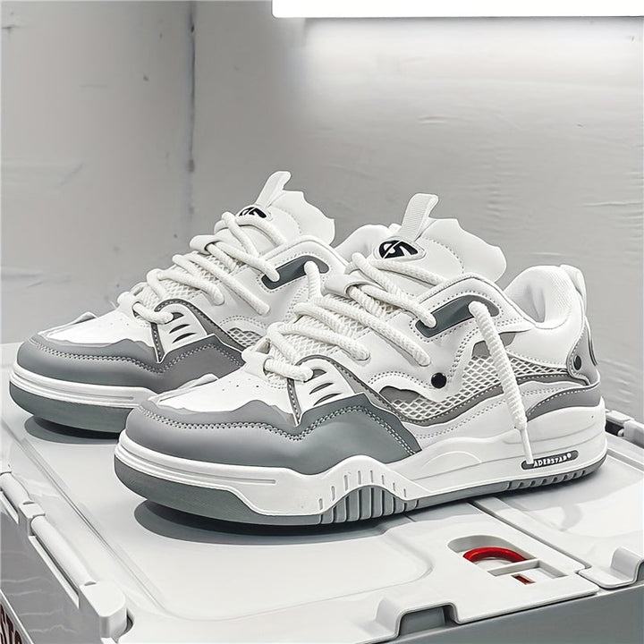 Herren-Sport-Schuhe mit geometrischem Muster