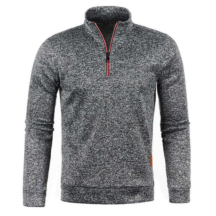 Herren Pullover Mit Halbzip | Lange Ärmel