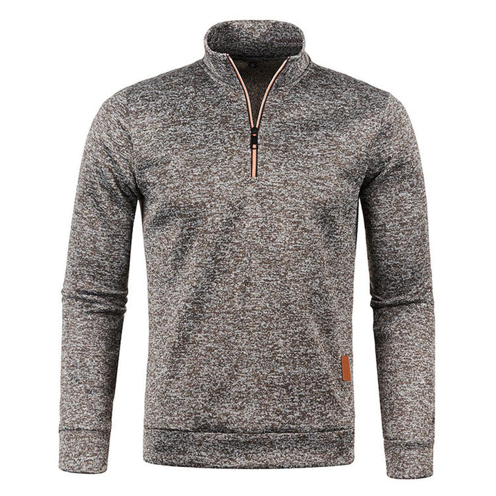 Herren Pullover Mit Halbzip | Lange Ärmel