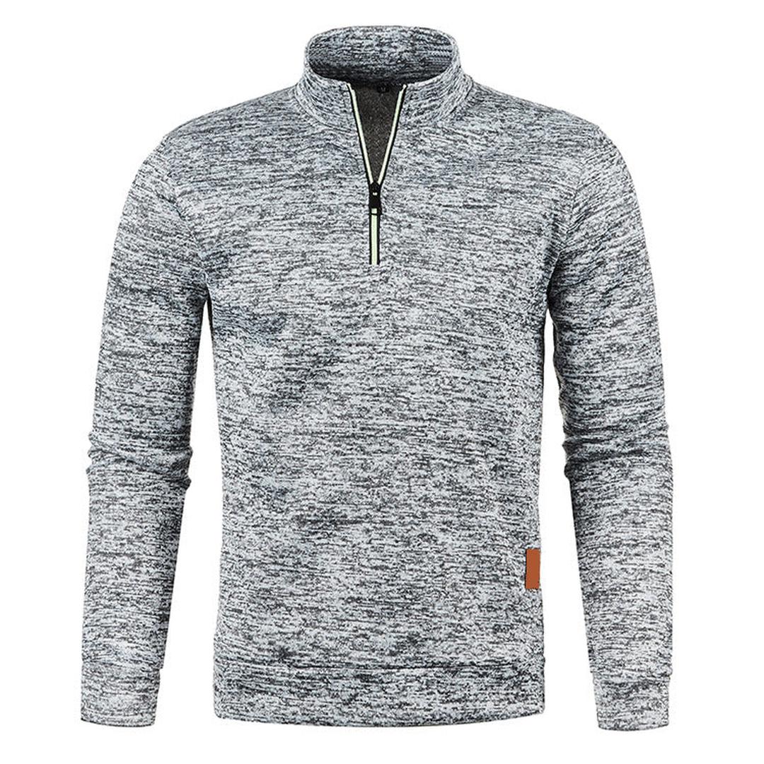Herren Pullover Mit Halbzip | Lange Ärmel