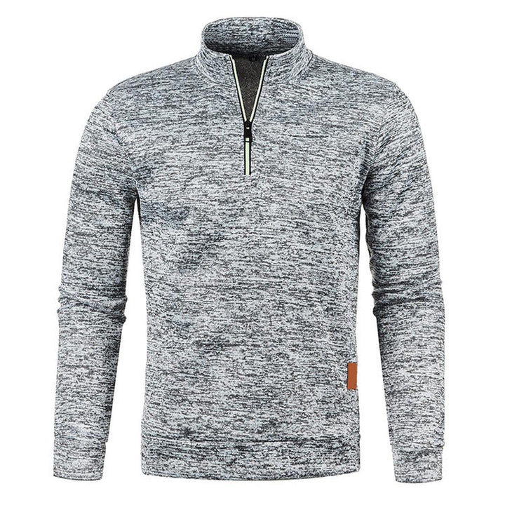 Herren Pullover Mit Halbzip | Lange Ärmel
