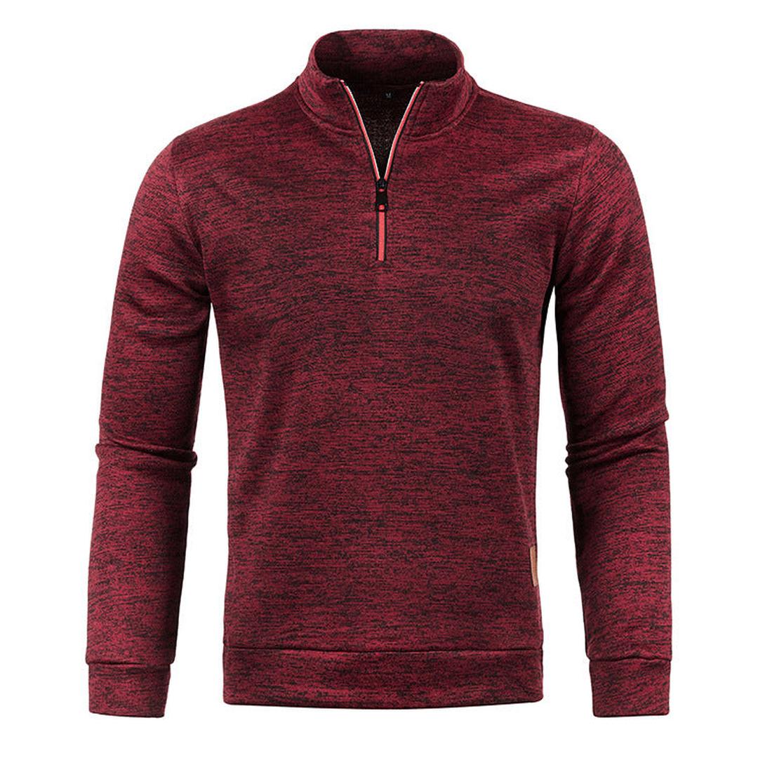 Herren Pullover Mit Halbzip | Lange Ärmel
