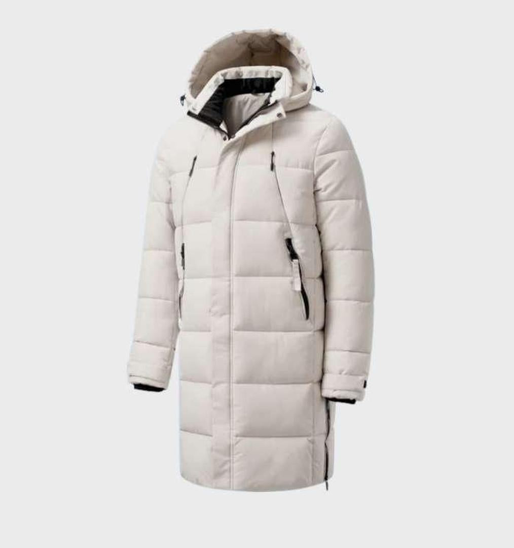 Herren Parka Winterjacke Mit Kapuze | Langarm