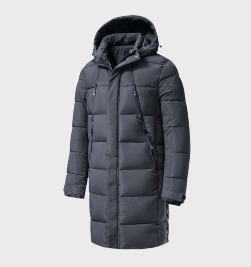 Herren Parka Winterjacke Mit Kapuze | Langarm
