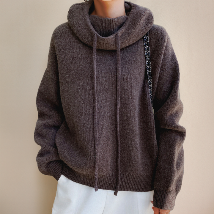 Damen Langärmliges Kapuzenpullover | Winter