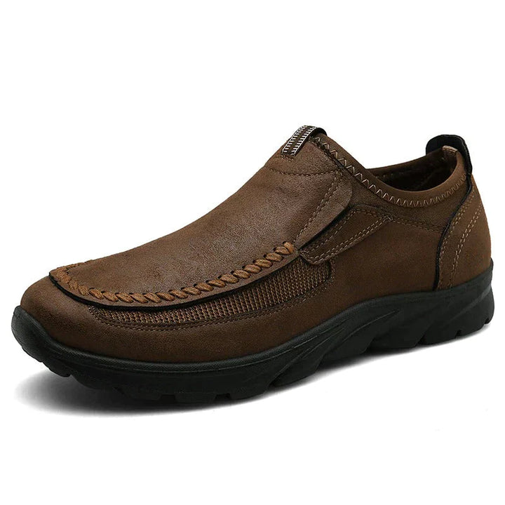 Herren Vegan-Leder Slip-On Schuhe