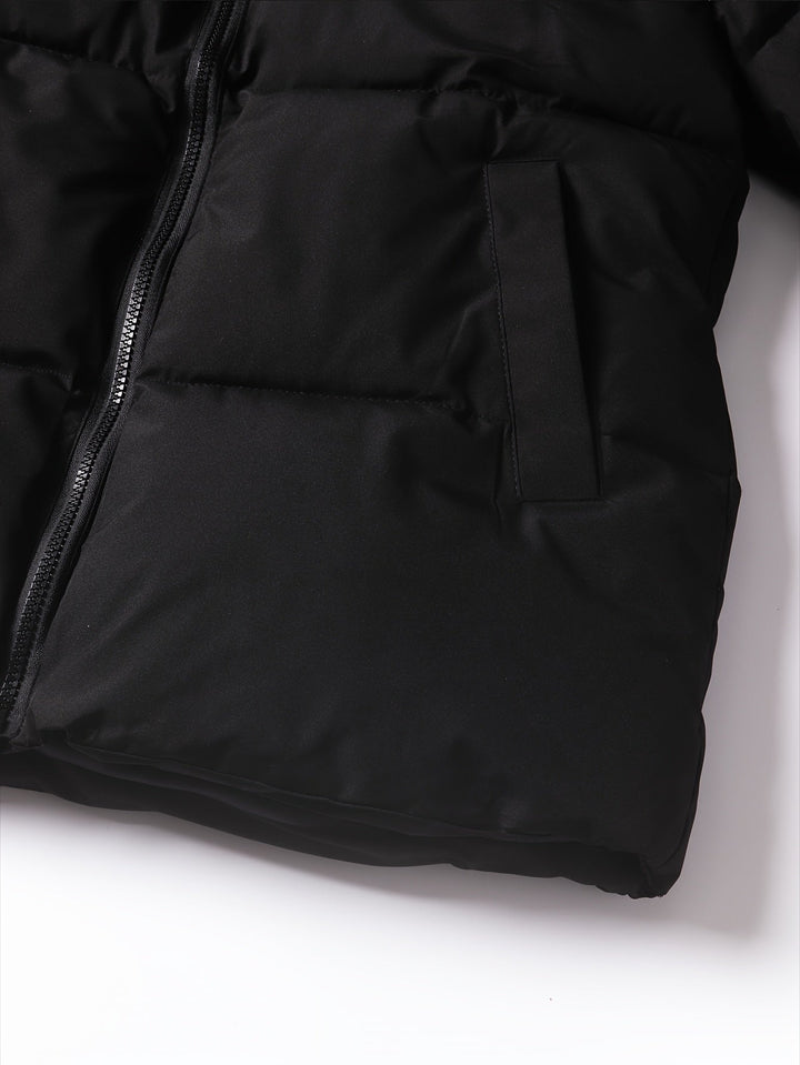 Damen Lässige Winter-Daunenjacke | Mit Kapuze