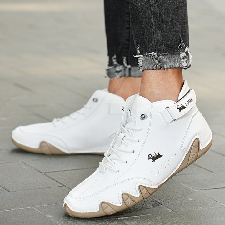Barfuß Lederschuh Für Unisex | Schnürung