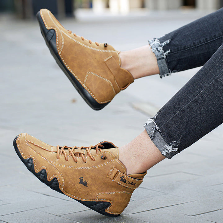 Barfuß Lederschuh Für Unisex | Schnürung