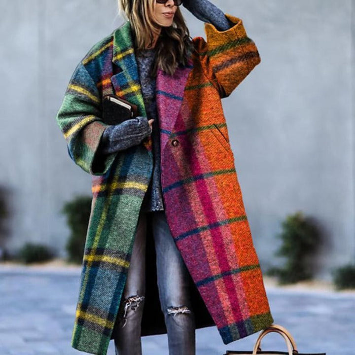 Damen Langer Lässiger Mantel | Herbst