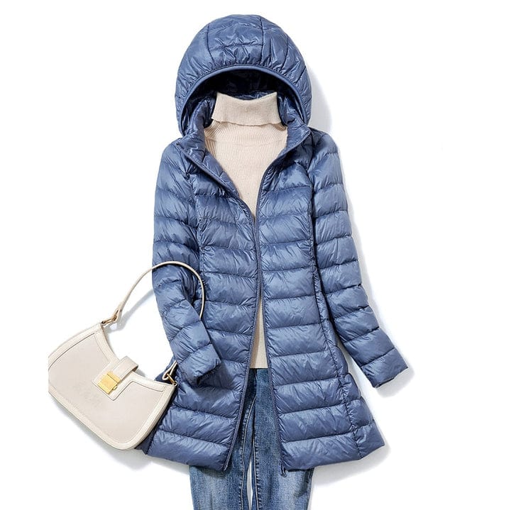Damen Jacke Mit Kapuze | Lang