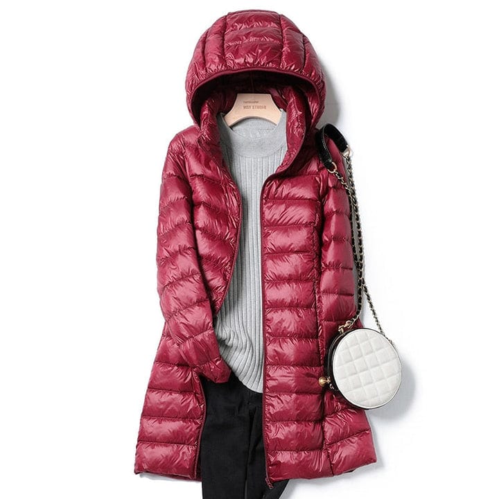 Damen Jacke Mit Kapuze | Lang