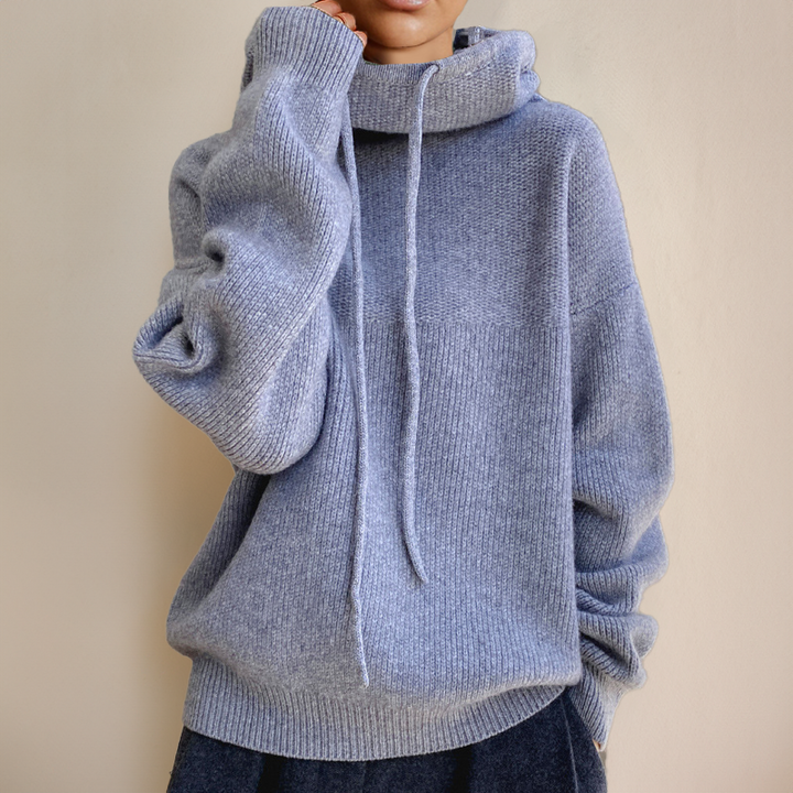 Damen Langärmliges Kapuzenpullover | Winter