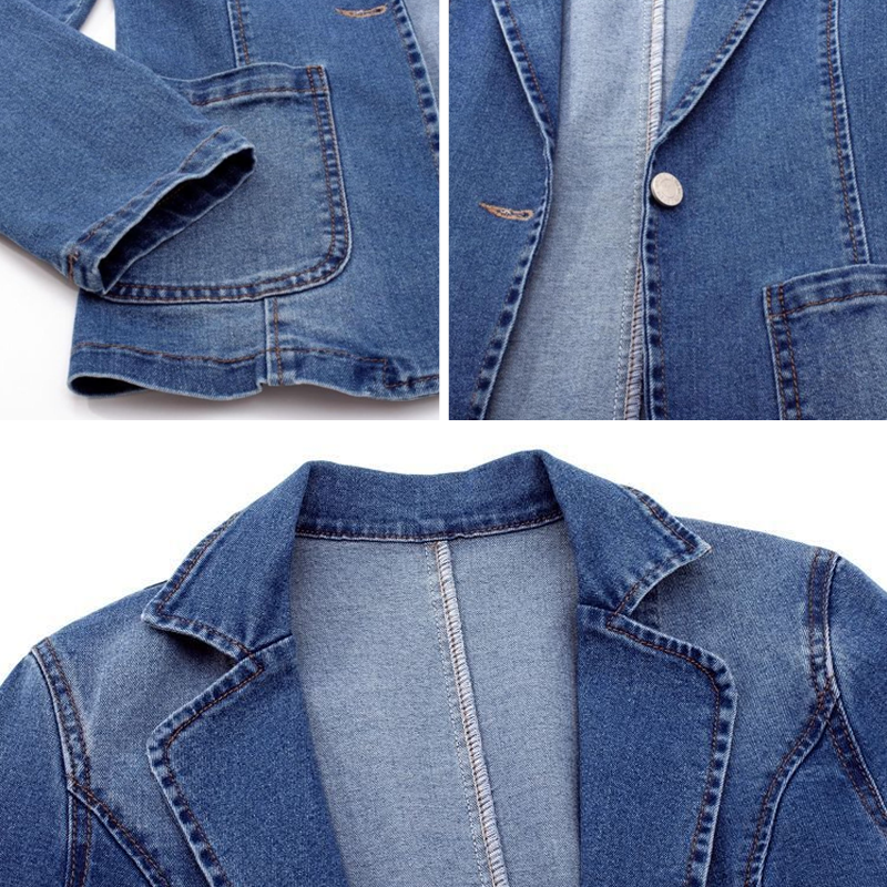Jeansblazer Für Damen | Mit Taschen