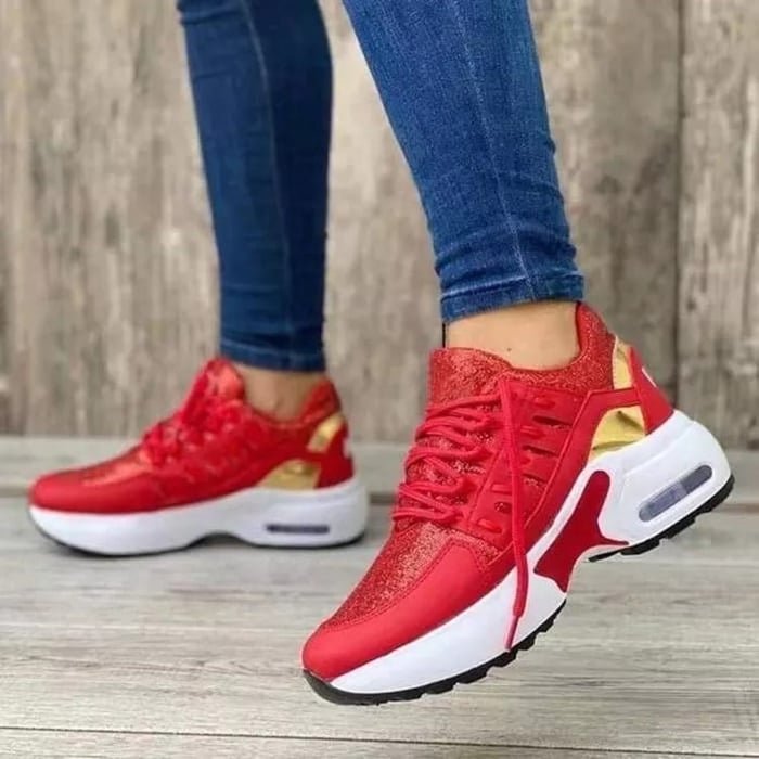 Damen Chunky Plateau Sneaker