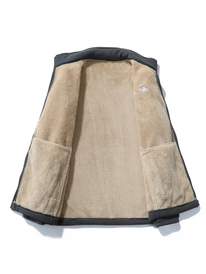 Gefütterte Fleecejacke Für Herren | Winter