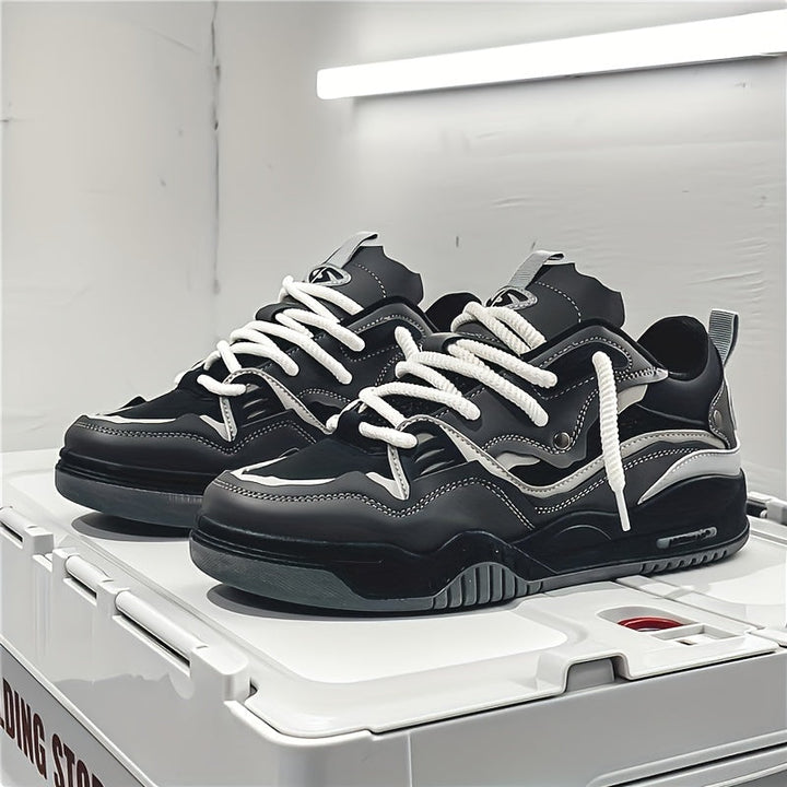 Herren-Sport-Schuhe mit geometrischem Muster