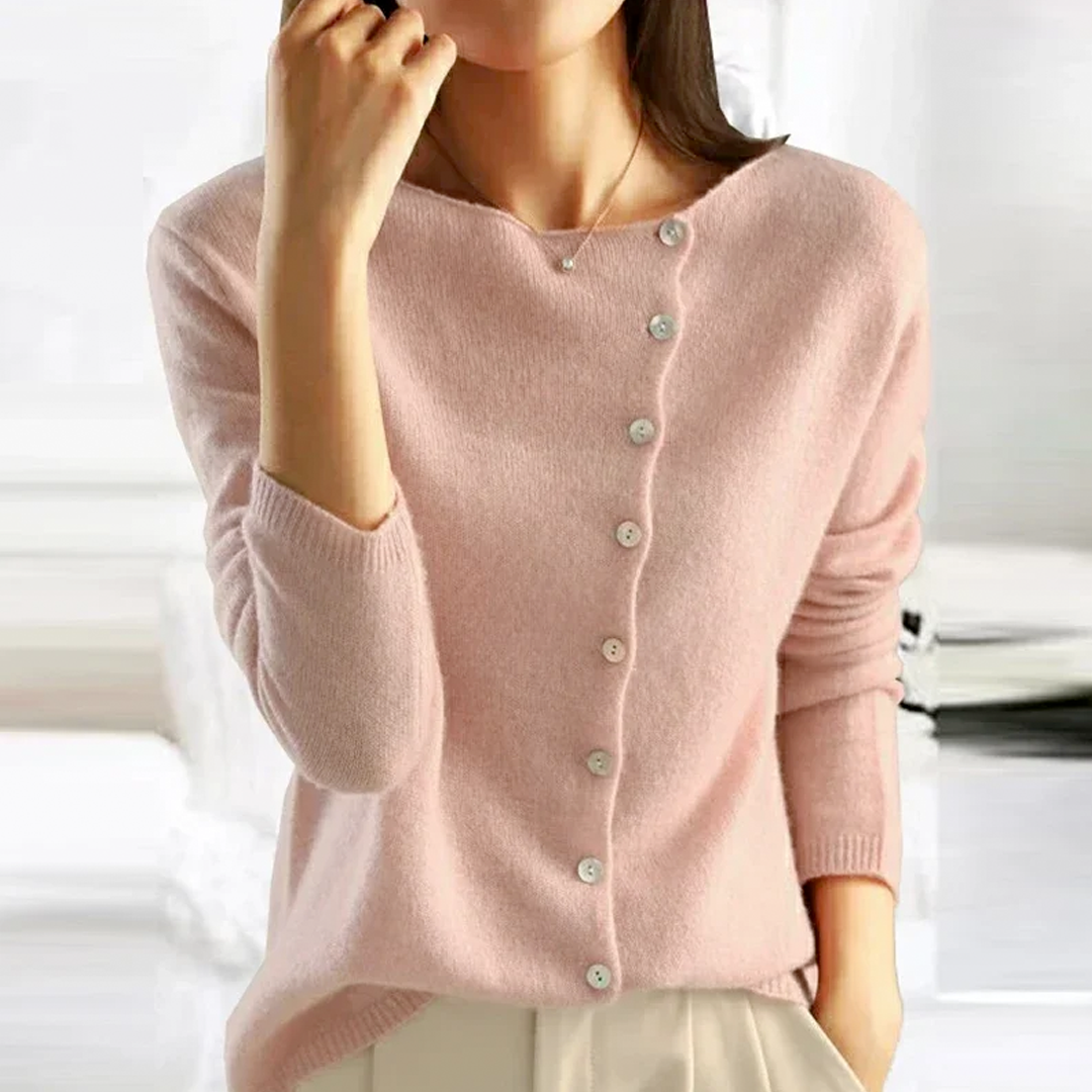 Damen Strickjacke Mit Knopf | Winter